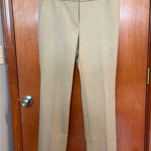 Ann Taylor Beige Straight Leg Pants